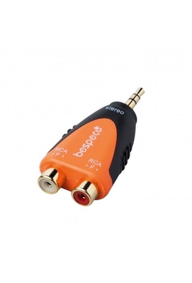 Bespeco SLAD380 Dual RCA F/Stereo Minijack M