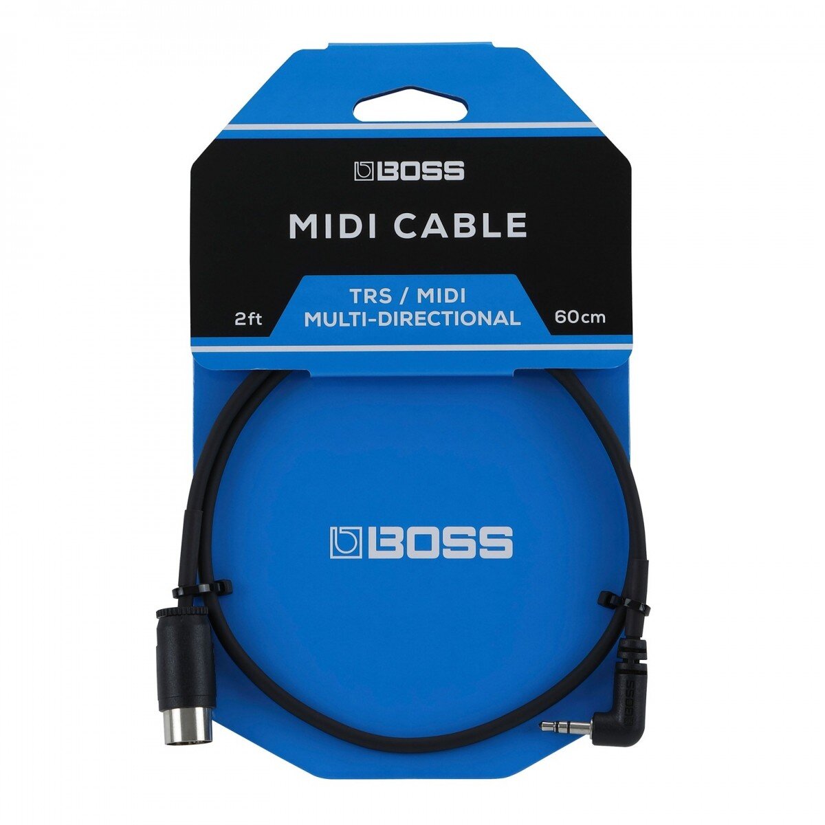 Boss BMIDI-2-35 - TRS To 5-Pin DIN Midi Cables, 2ft./60cm : photo 1