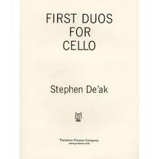 First Duos for cello : photo 1