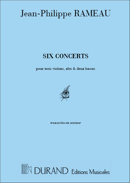 Six Concerts Transcrits En Sextuor Materiel : photo 1