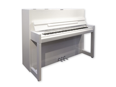 Schimmel C116 Modern Cubus Classic Glossy white + TwinTone silencer system