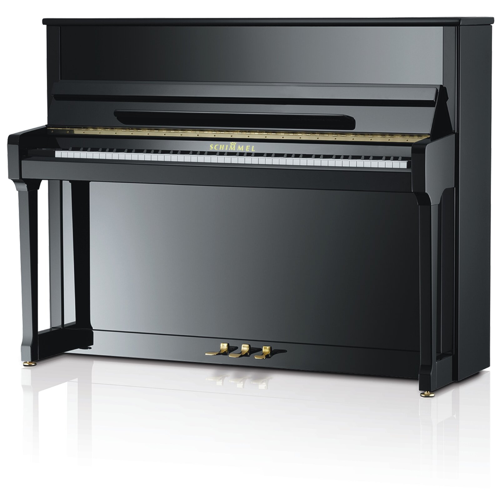 Schimmel C116 Tradition Classic Glossy black + TwinTone silencer system : photo 1