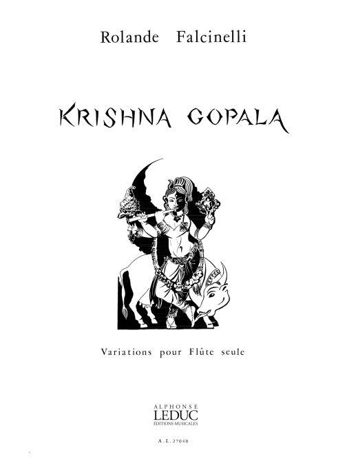 Alphonse Krishna Gopala Variations pour Flûte Seule : photo 1