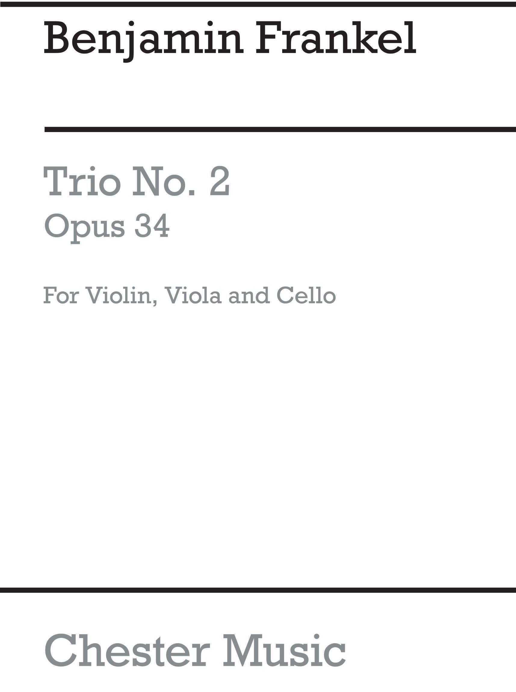 String Trio No.2 Op.34 (Parts) : photo 1
