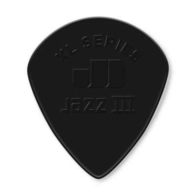 Dunlop Picks NYLON JAZZ XL Extra Heavy (Black Stiffo) Player