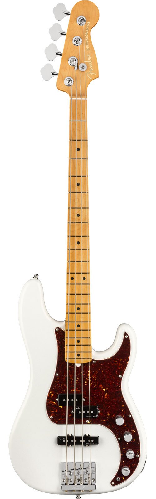 Fender American Ultra Precision Bass Maple Fingerboard arctic Pearl : photo 1