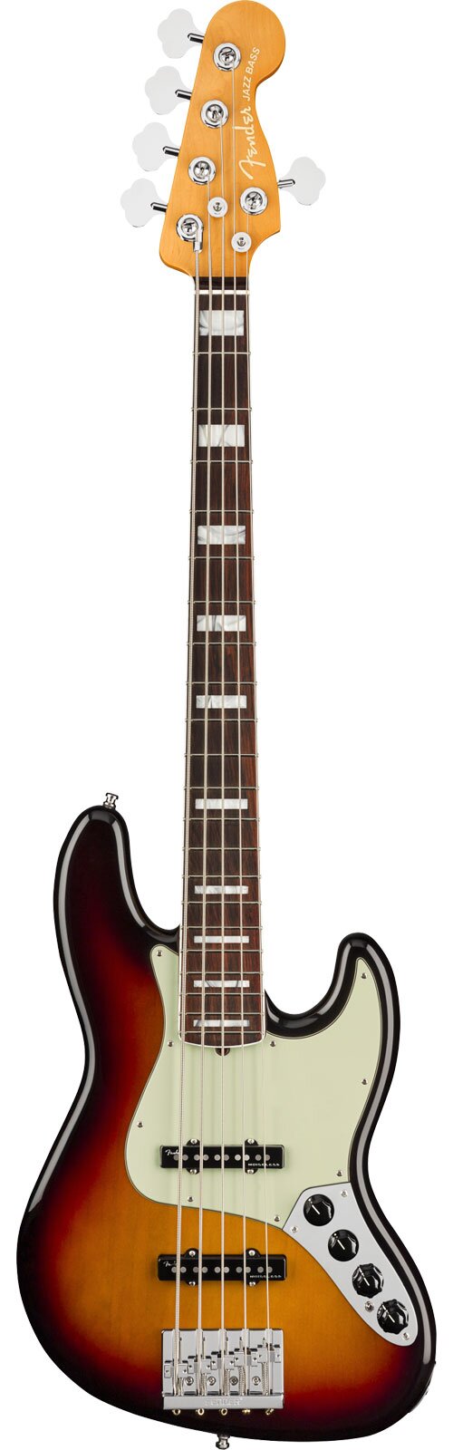 Fender American Ultra Jazz Bass V Rosewood Griffbrett Ultra Burst : photo 1