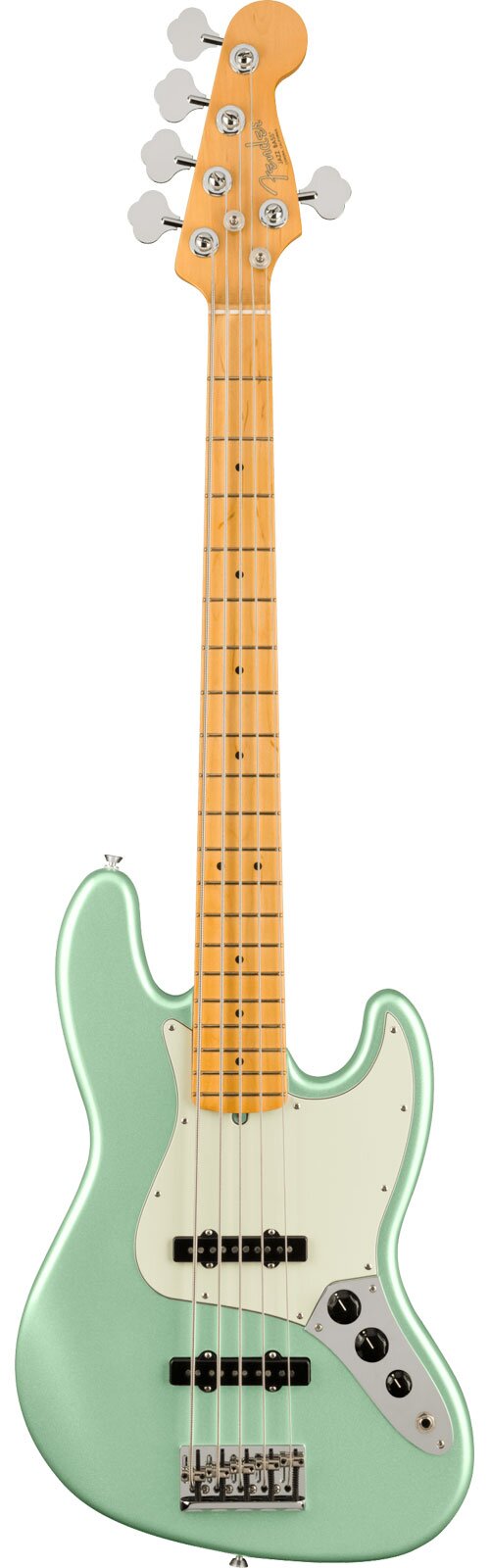 Fender American Professional II Jazz Bass V Maple Fingerboard Mystic Surf Green : photo 1