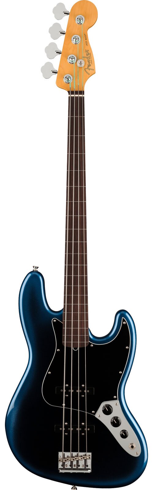 Fender American Professional II Jazz Bass Fretless, Rosewood Fingerboard Dark Night : photo 1