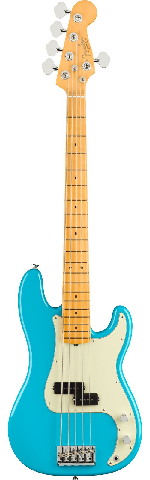 Fender American Professional II Precision Bass V Maple Fingerboard Miami Blue : photo 1