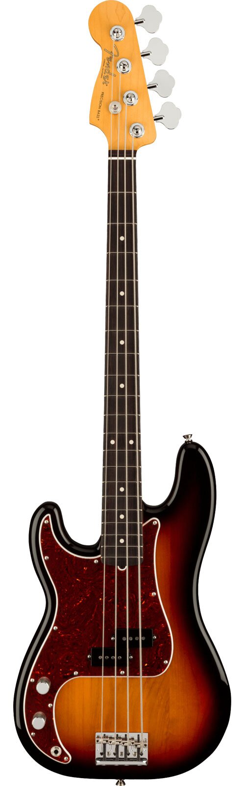 Fender American Professional II Precision Bass Left-Hand Rosewood Fingerboard 3-Color Sunburst : photo 1
