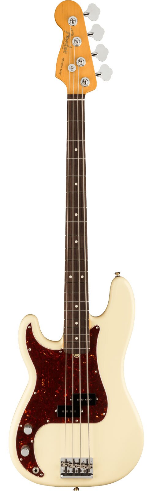 Fender American Professional II Precision Bass Left-Hand Rosewood Fingerboard Olympic White : photo 1