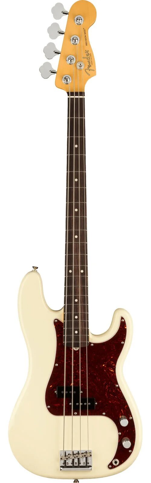 Fender American Professional II Precision Bass Palisandergriffbrett Olympic White : photo 1