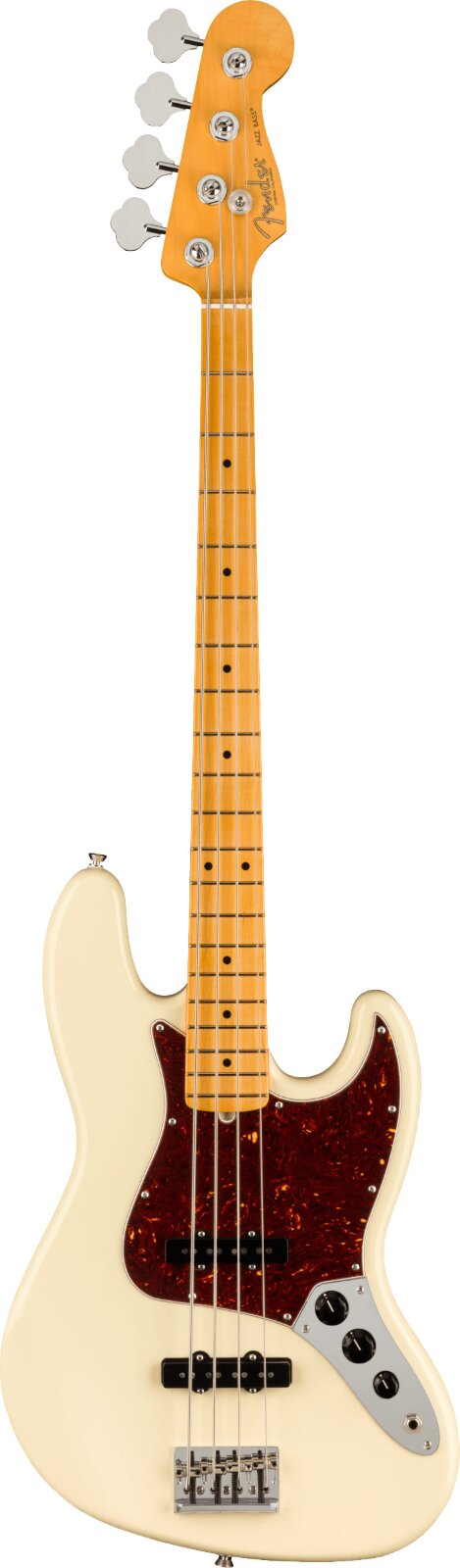Fender American Professional II Jazz Bass Maple Griffbrett Olympic White : photo 1