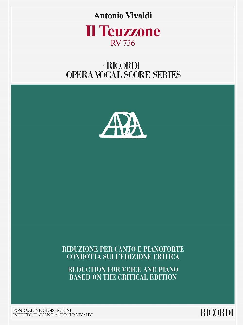 Il Teuzzone RV 736 Ed. critica A. Borin - A. Moccia - Riduzione per canto e pianoforte : photo 1