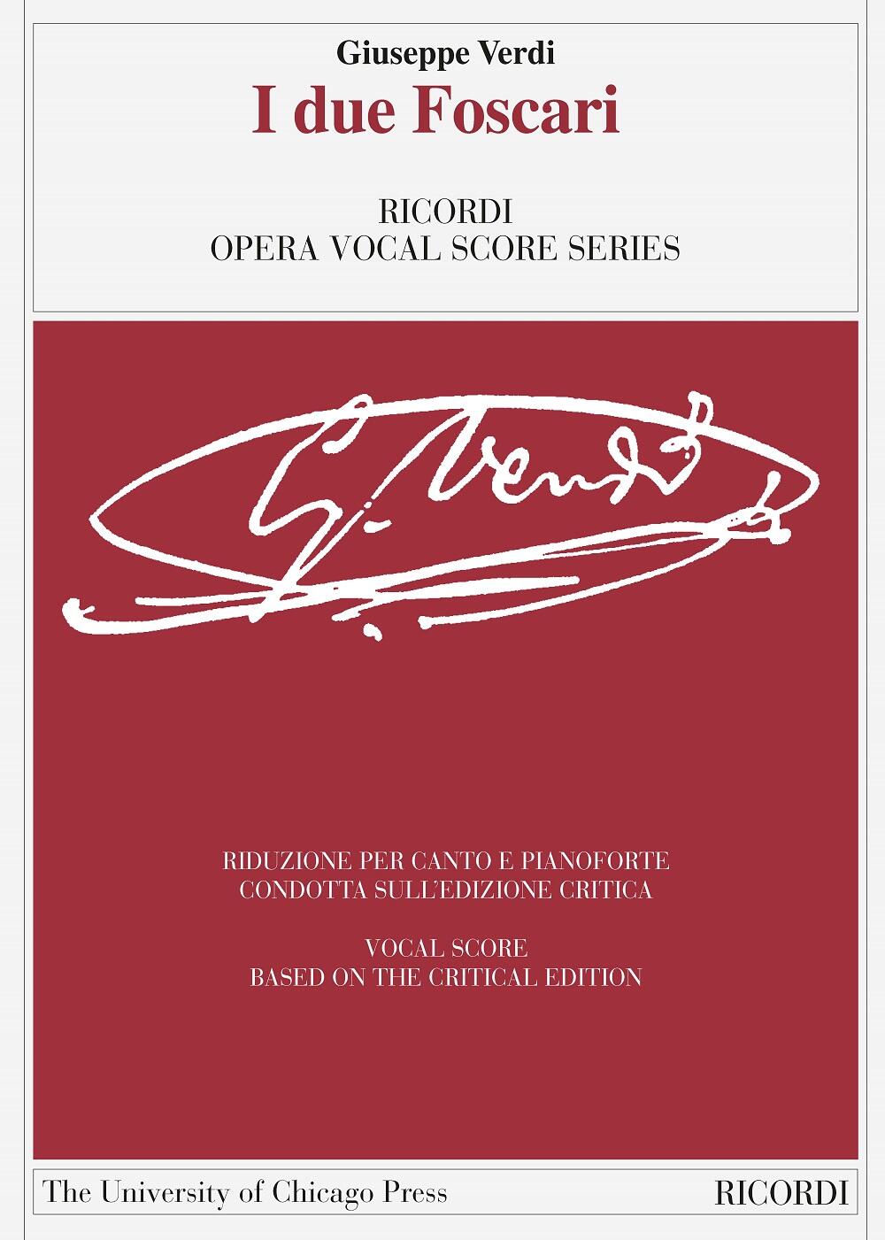 I due Foscari Ed. critica di Andreas Giger - Riduzione per canto e pianoforte : photo 1