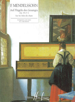 Mendelssohn Sur les Ailes du Chant Auf Flügeln des Gesanges Op.34 n2 : photo 1