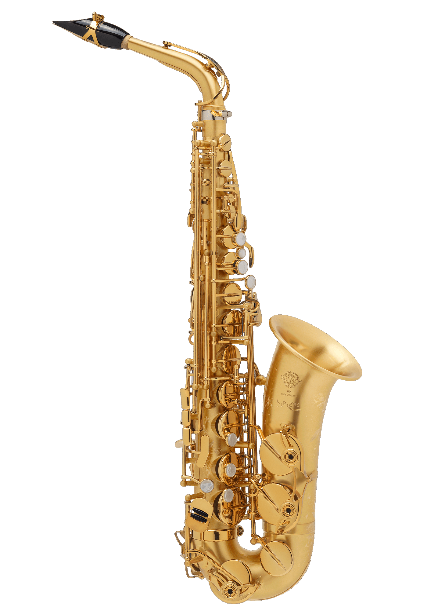 Selmer Supreme Alto Brossé clés vernies – Image 2