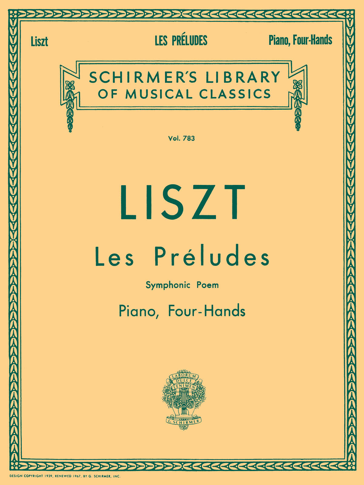 Les Preludes (Symphonic Poem) One Piano, Four Hands. : photo 1