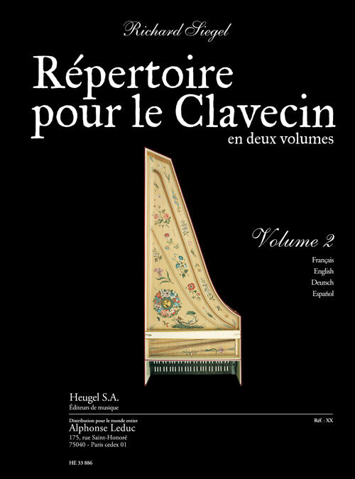 Répertoire pour le clavecin volume 2 (6-7) : photo 1