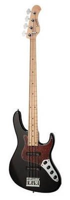Sadowsky MetroLine 24-Fret Vintage J/J Bass Swamp Ash Body 4-String - Solid Black High Polish