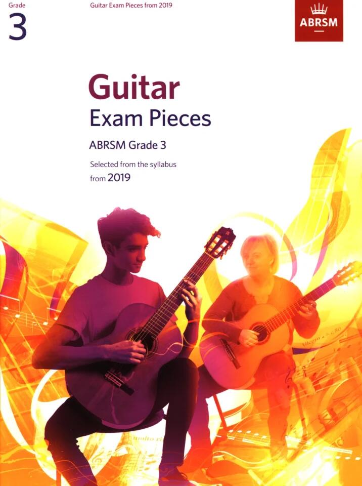 ABRSM Guitar Exam Pieces From 2019 - Grade 3 (Book) : photo 1