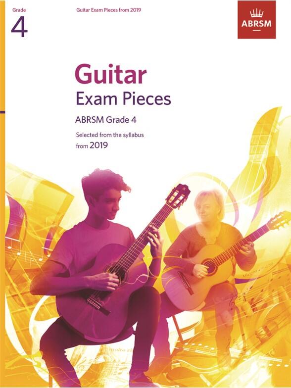 ABRSM Guitar Exam Pieces From 2019 - Grade 4 (Book) : photo 1