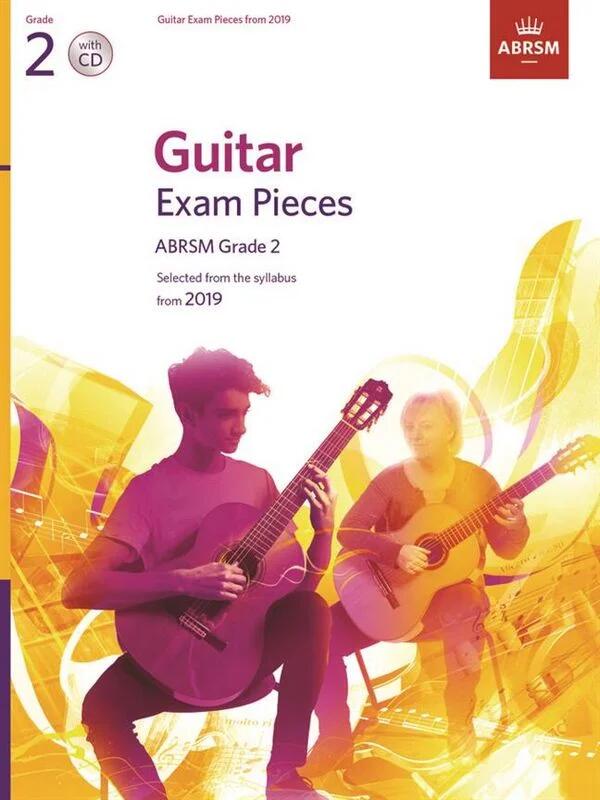ABRSM Guitar Exam Pieces from 2019 Grade 2 + CD Version With CD : photo 1