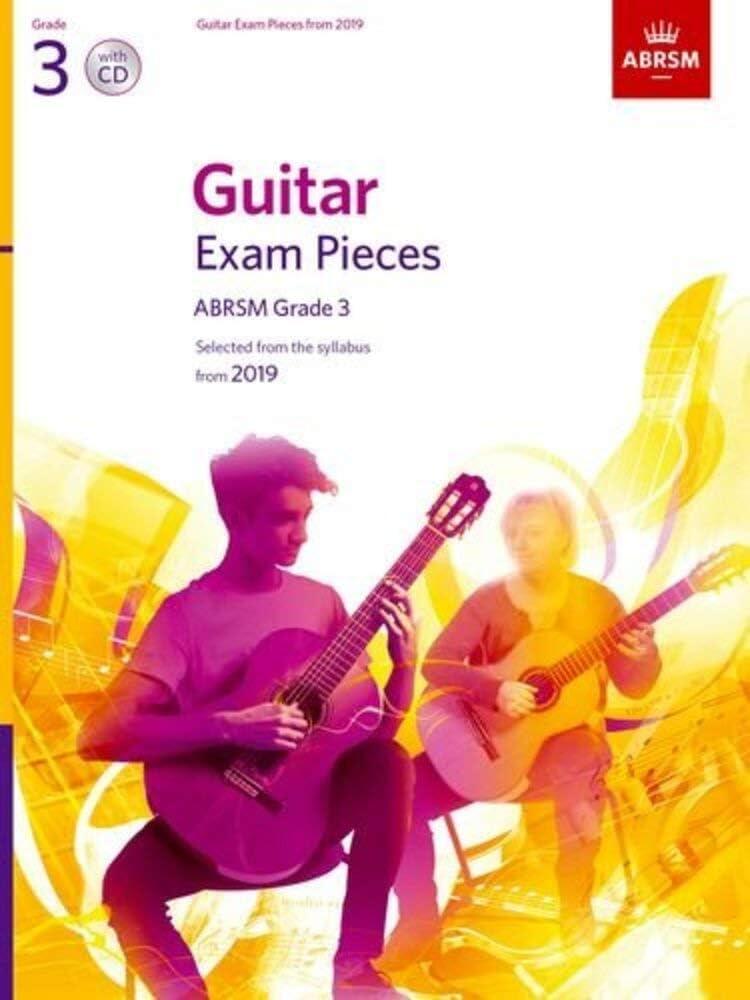 ABRSM Guitar Exam Pieces from 2019 Grade 3 + CD Version With CD : photo 1