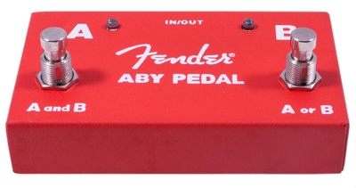 Fender 2-Switch ABY Pedal Rot
