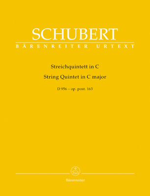 String Quintet C major op. post 163 D 956 Set de partitions