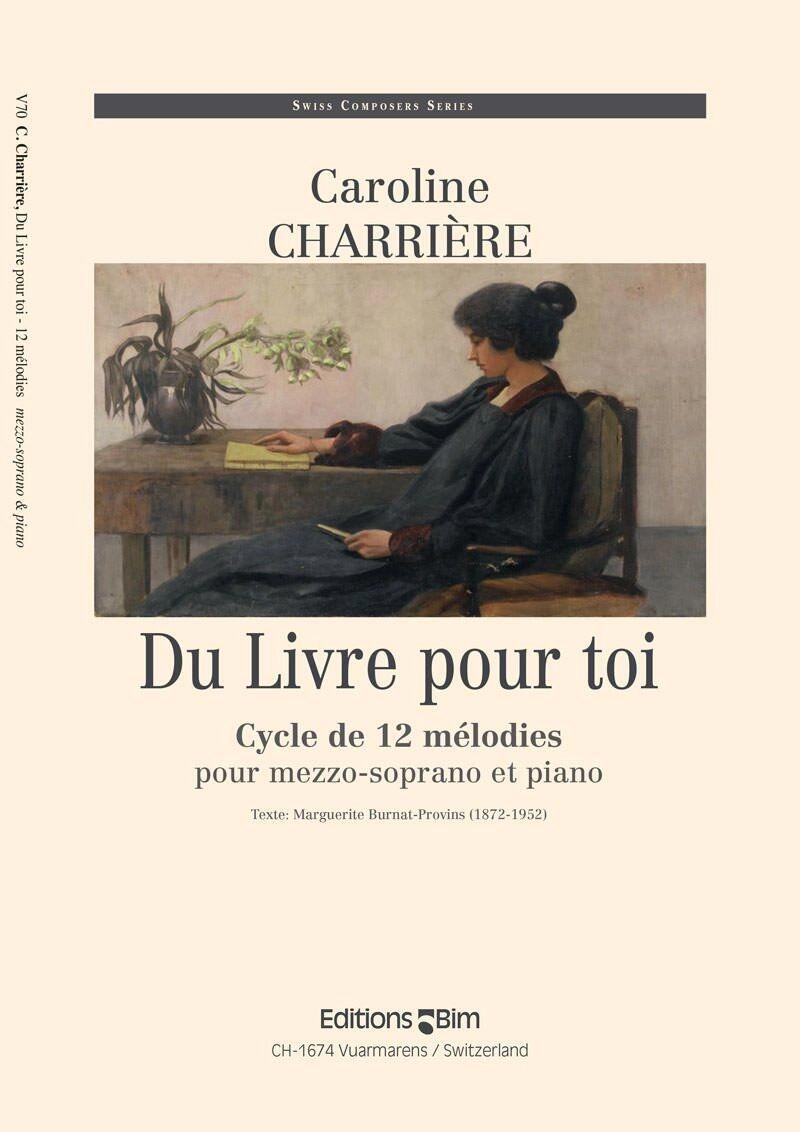Du Livre pour toi Cycle de 12 mélodiespour mezzo soprano et piano : photo 1