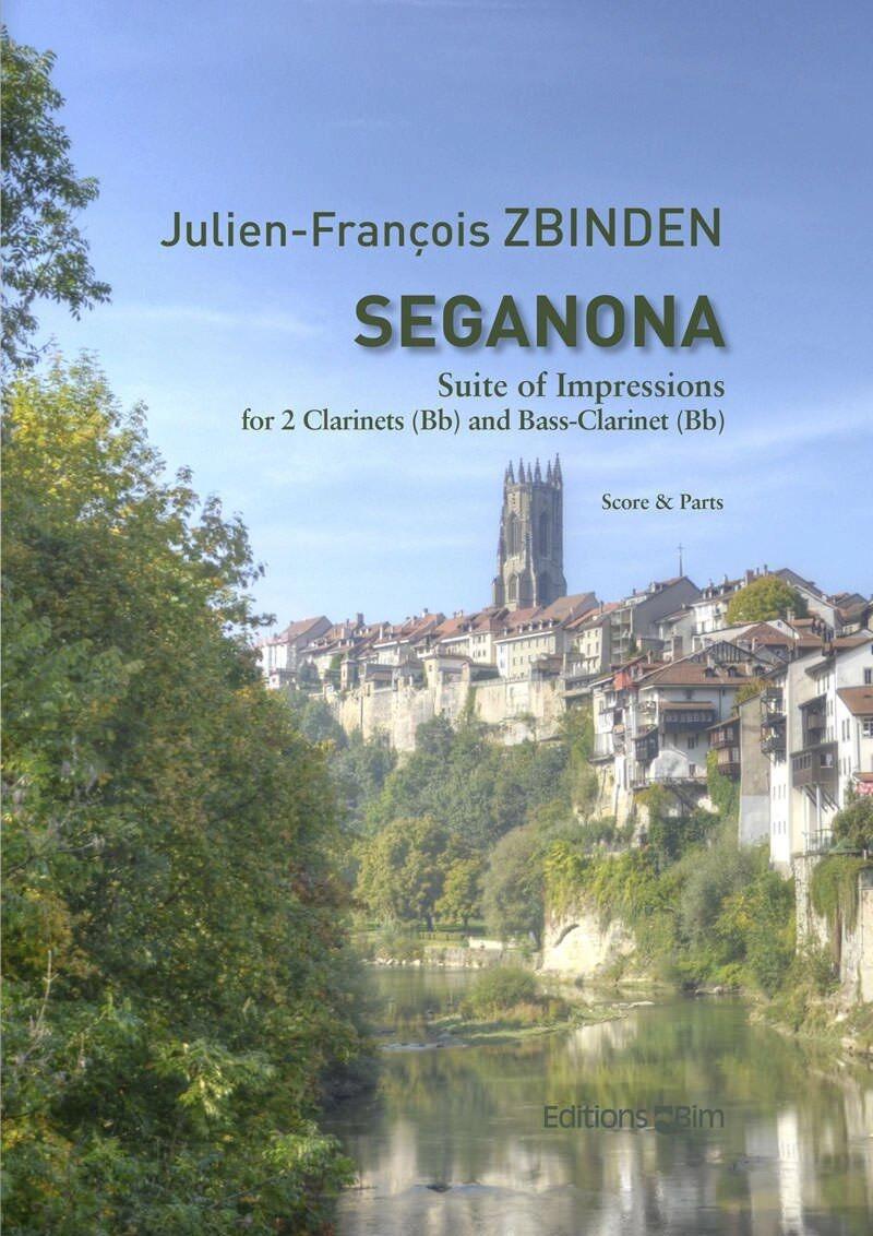 Seganona op. 109 Suite dimpressionspour 2 clarinettes et clarinette basse : photo 1