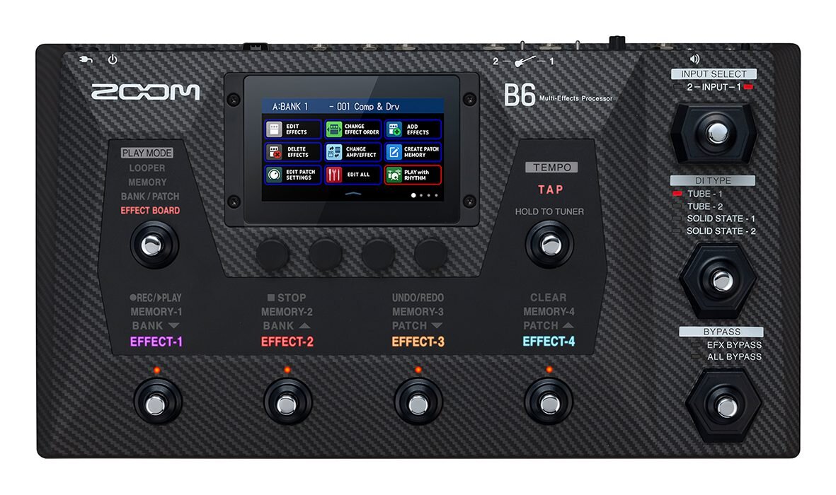 Zoom B6 Multi-Effekte & Bassverstärker-Simulator : photo 1
