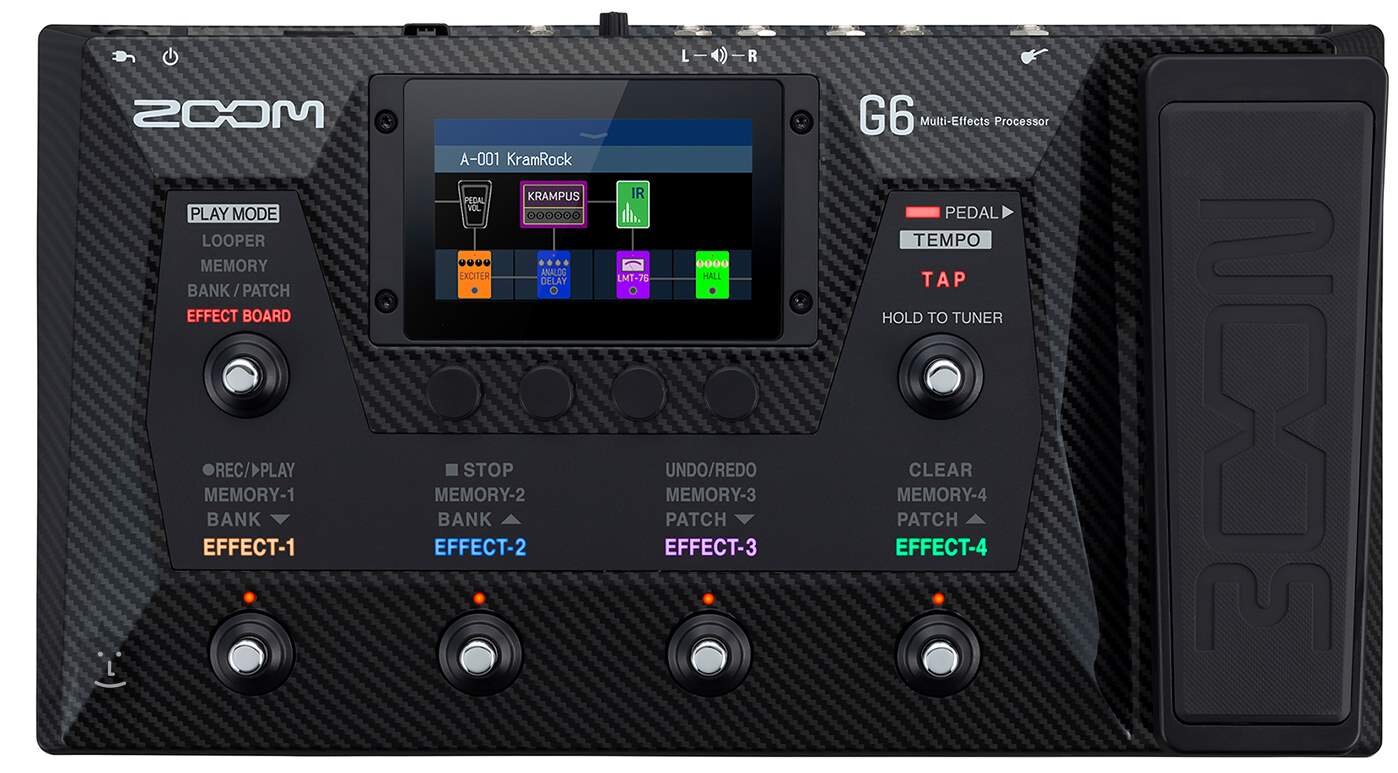 Zoom G6 Multi Effects & Guitar Amp Simulator : photo 1