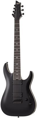 Schecter C-7 SLS Elite Evil Twin Satin Black