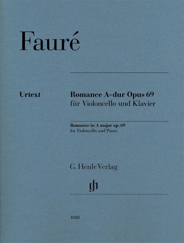 Romance In A Op. 69 For Violoncello And Piano Cello und Klavier Henle Urtext Editions / For Violoncello And Piano : photo 1