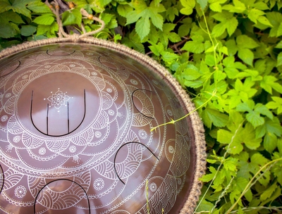 GUDA DRUM Plus Dnipro avec décoration en corde