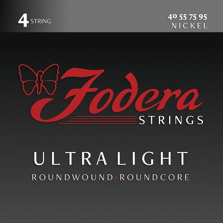 Fodera Electric Bass String Set 40-95 Utra Light Nickel : photo 1