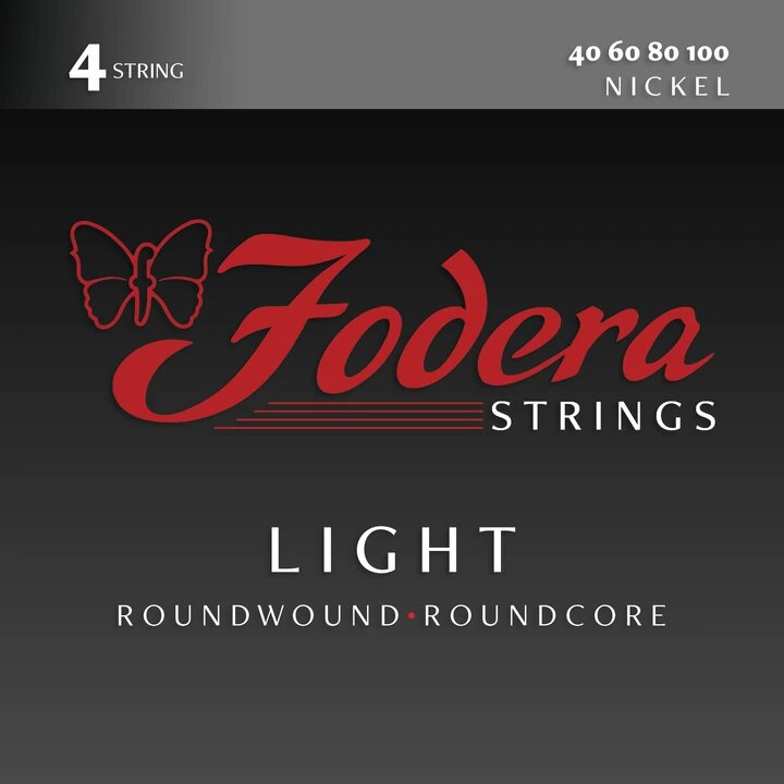 Fodera Electric Bass String Set 40-100 Light Nickel : photo 1