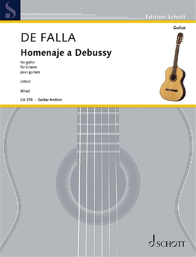 Homenaje a Debussy Gitarre / Urtext : photo 1