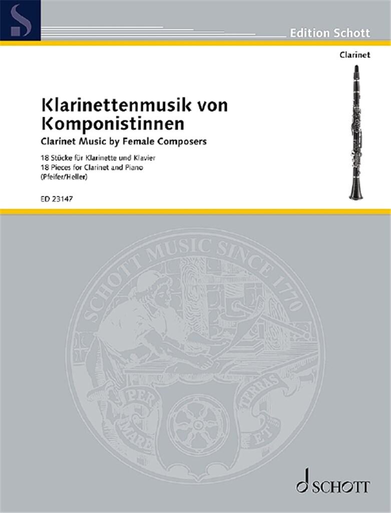 Klarinettenmusik von Komponistinnen Klarinette und Klavier / 18 Stücke für Klarinette und Klavier : photo 1