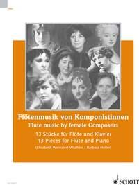 Flute Music By Female Composers Flöte und Klavier / 13 Pezzi Per Flauto E Pianoforte : photo 1