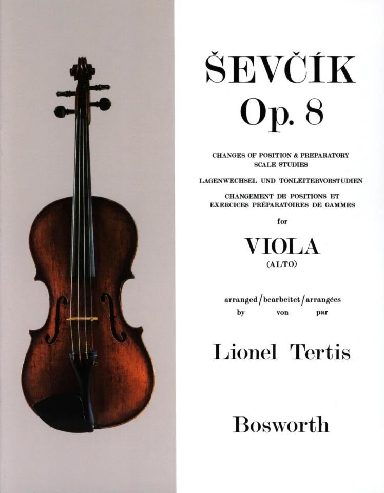 Changes Of Position And Preparatory Scale Studies Viola Sevcik Viola Studies / Sevcik Viola Studies : photo 1