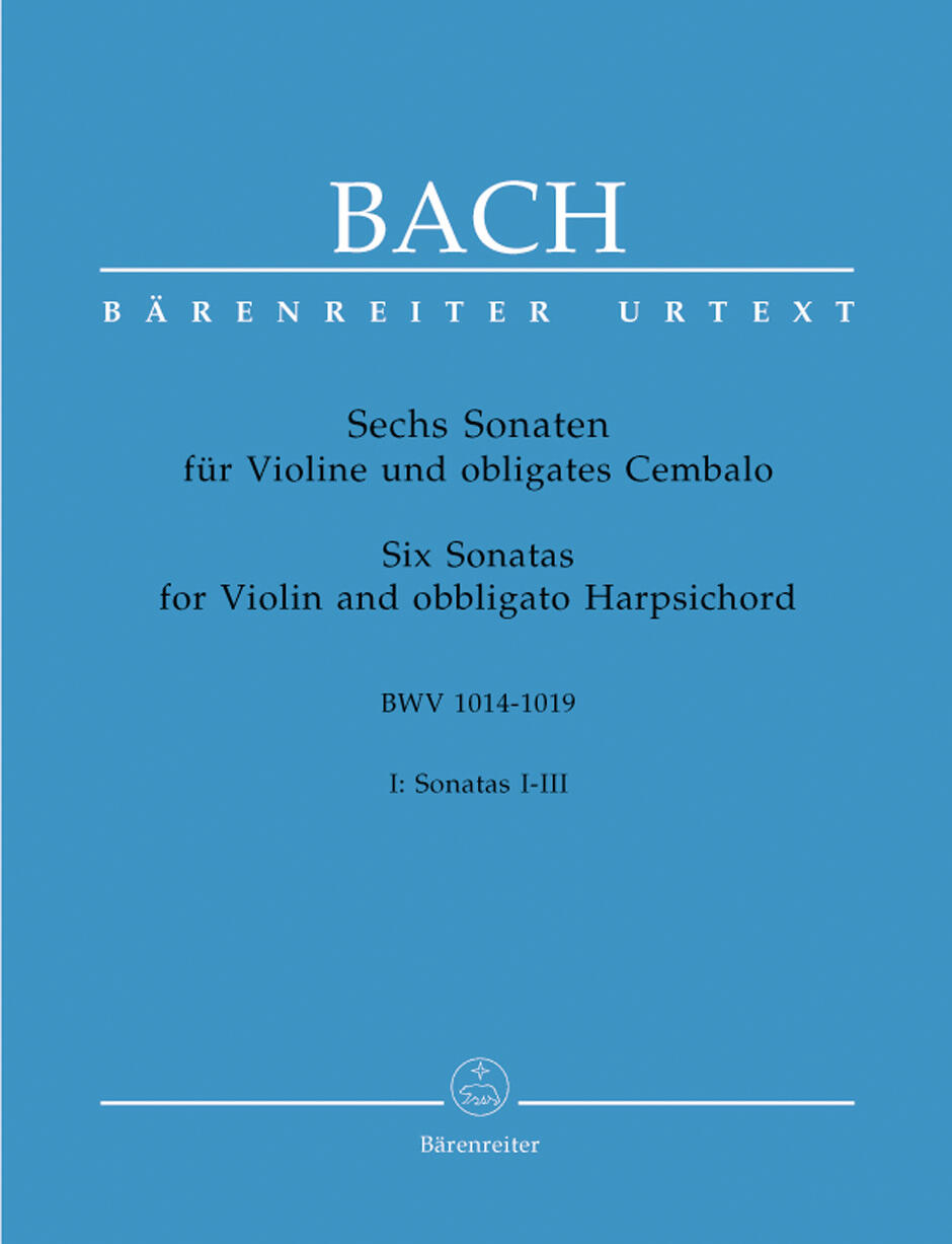 Six Sonatas For Violin And Obbligato Harpsichord Violin and Harpsichord Urtext / for Violin and Obbligato Harpsichord : photo 1