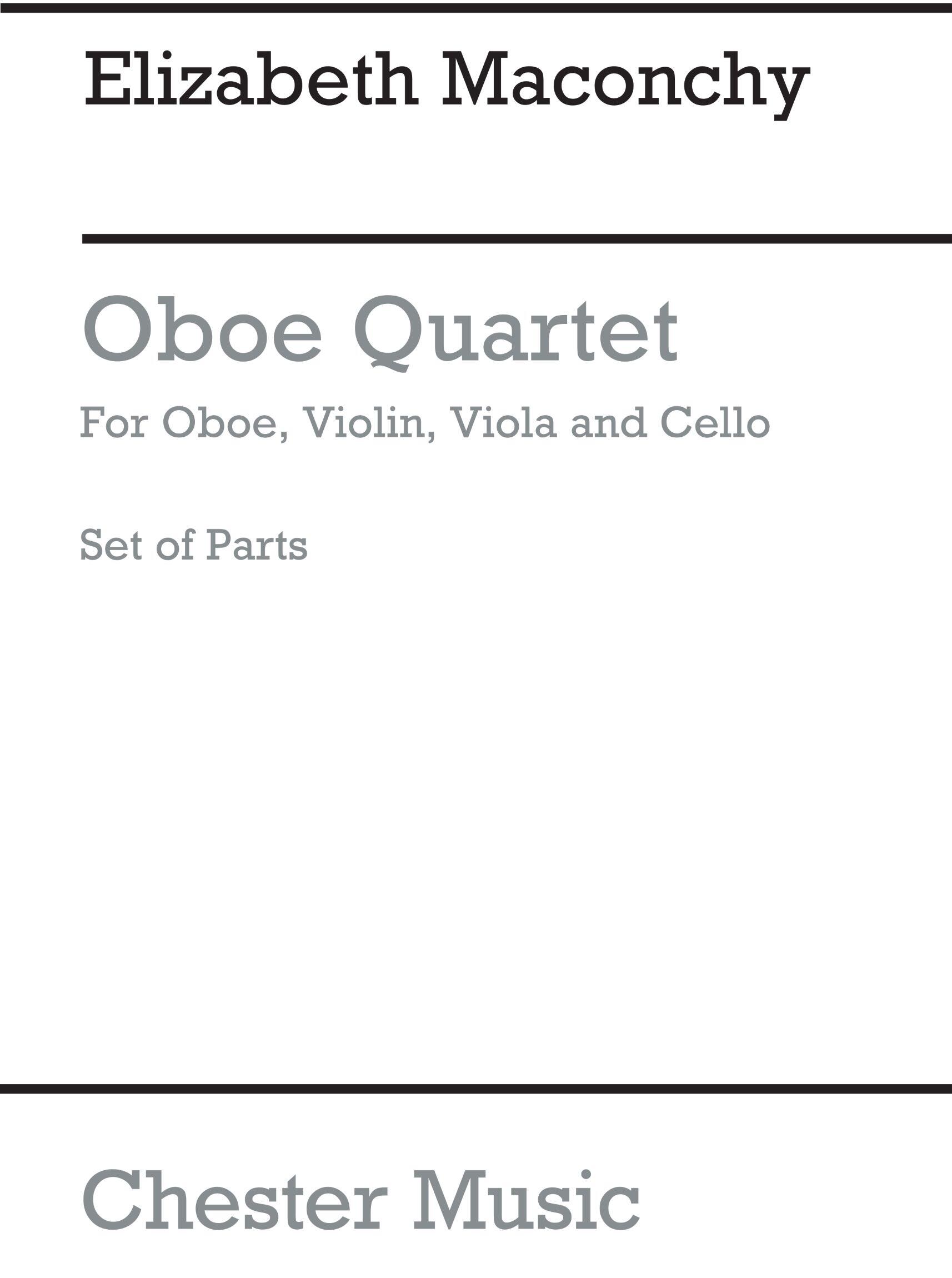 Oboe Quartet (Set Of Parts) Cello, Oboe, Viola, Violin : photo 1