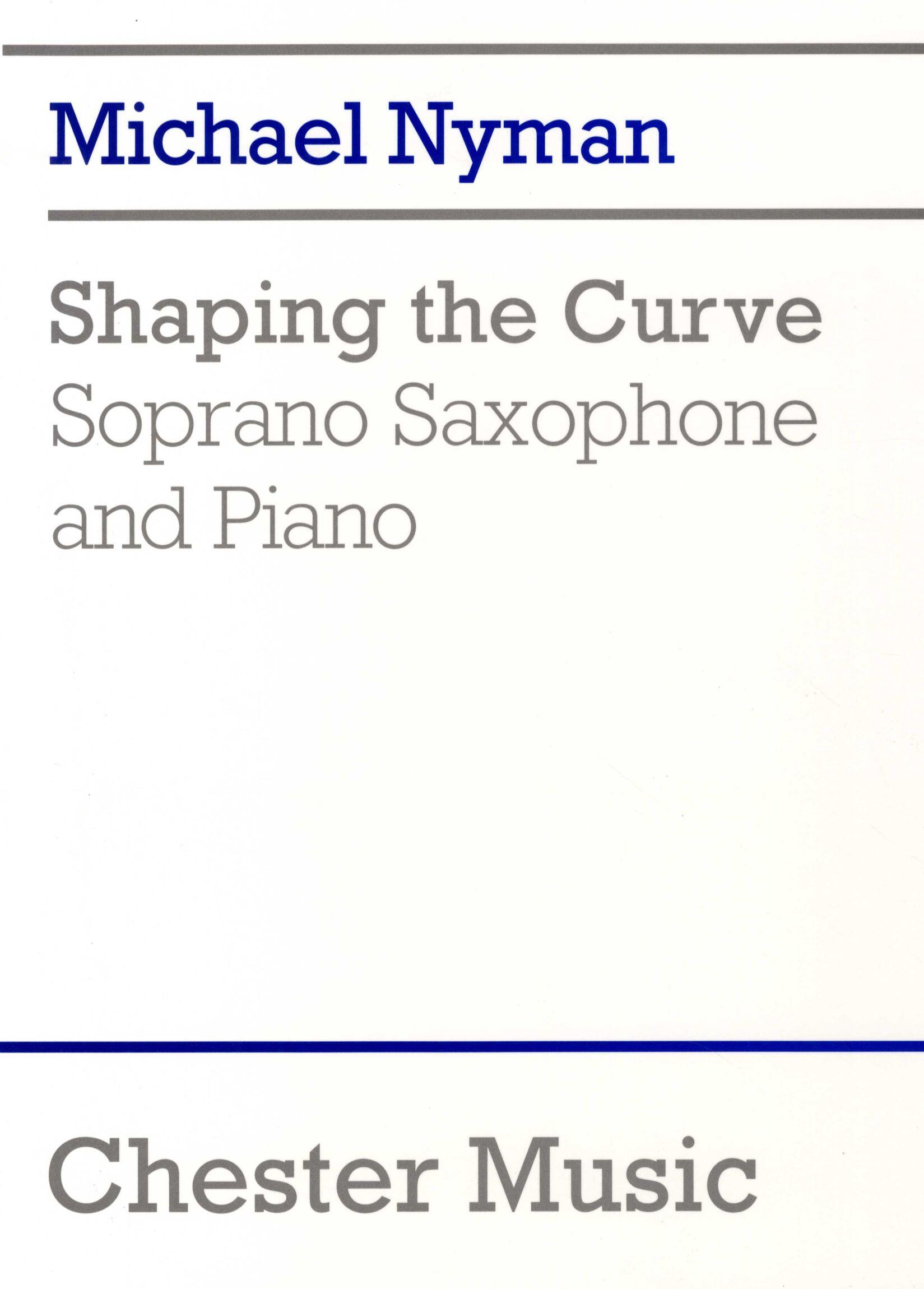 Shaping The Curve Soprano Saxophone, Piano Accompaniment : photo 1