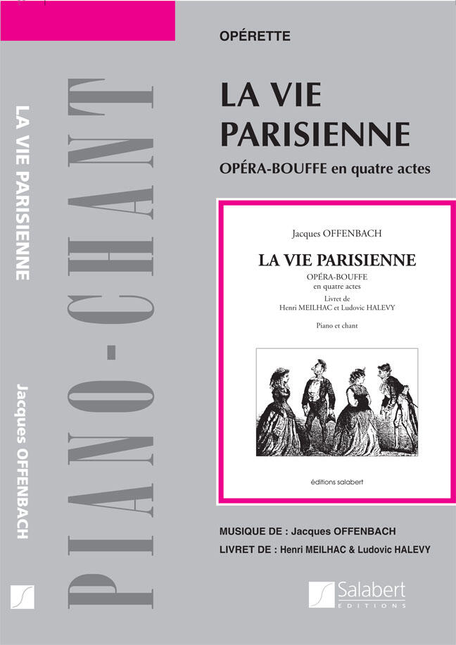 Editions La Vie Parisienne Chant-Piano Reduction Vocal and Piano : photo 1