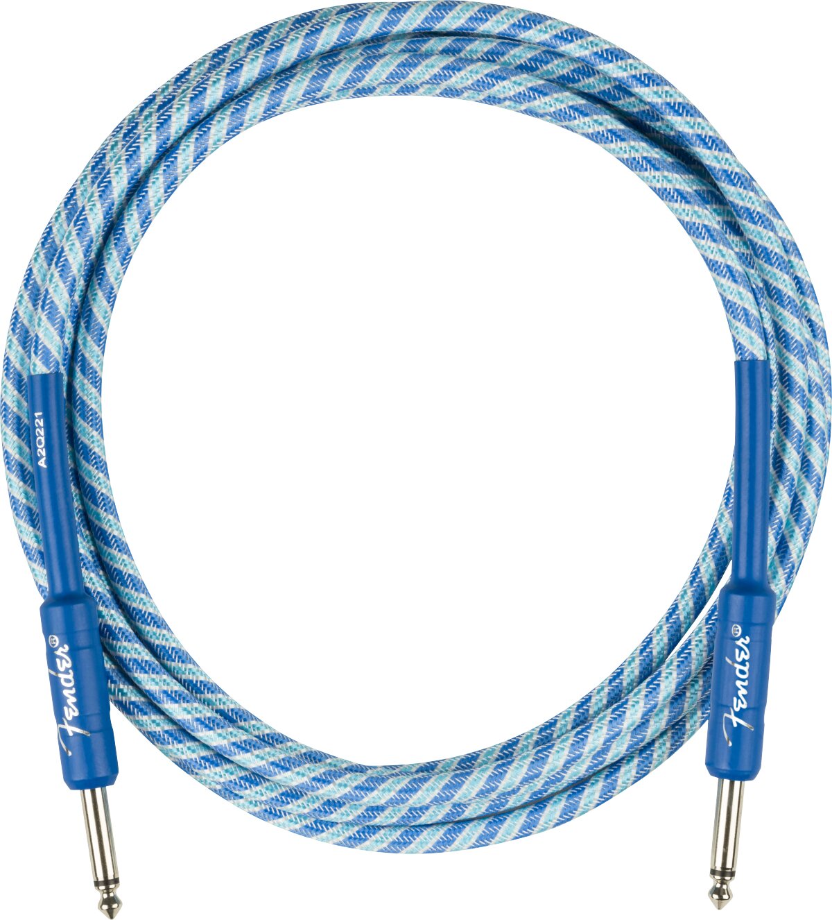 Fender Icicle Holiday Cable 10ft, Blue : miniature 1