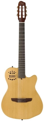 Godin MultiAc ACS Nylon - Synth Access - 2 Voice Cedar Natural SG with Bag